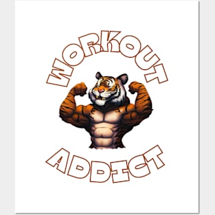 WORKOUT ADDICT Posters and Art